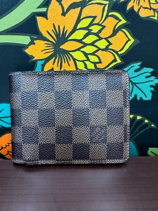 Louis Vuitton Damier Ebene Bifold Wallet – Made in France – 2002 - Picture 3 of 13